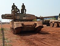 Um tanque Olifant MK1B/2 da África do Sul.