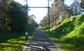 A local section of a bike track.