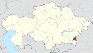 Lage in Kasachstan