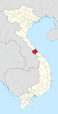 Quảng Trị'nin Vietnam'daki konumu