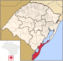 Litoral Lagunar – Mappa