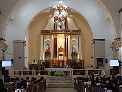 Saint Stephen The Protomartyr Church Ligao inside altar