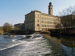 Saltaire Mills – main block including sheds