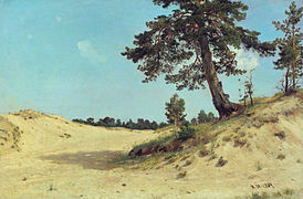 Pino en la arena (1884)