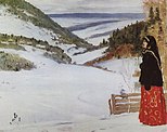 Nesterov: Winter in Skite (1904)