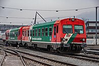 Die beiden 5047er der Steiermarkbahn (5047 401 und 5047 402) in Weiz