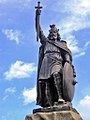 Image 53King Alfred the Great statue in Winchester, Hampshire. The 9th-century English king encouraged education in his kingdom. (from Culture of England)