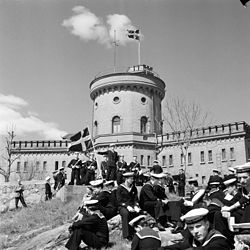 Stockholms Örlogsstation Kastellholmen 1955.jpg