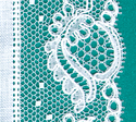 Motif in lace.