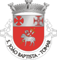 Brasão da freguesia de São João Baptista, Tomar