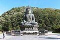 Bronze Buddha of Sinheungsa (Buddhist Temple) near the main entrance to Seoraksan National Park.