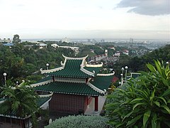 View of Beverly Hills from the temple