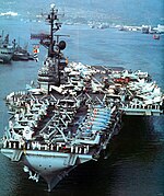 Demons, Crusaders, Skywarriors, Trackers, Tracers, and Skyraiders on USS Coral Sea (1963)