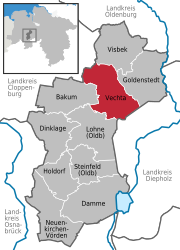 Vechta – Mappa