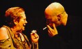 Tavory and Hanna Maron in Quay West directed by Gadi Roll, Beer Sheva Theatre 1996