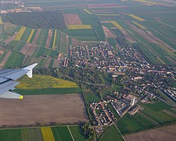 Aerial view of Schwadorf