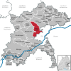 Lage der Gemeinde Blaustein im Alb-Donau-Kreis