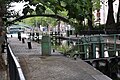 Écluses du Temple et la passerelle.