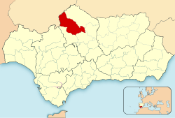 Location in Andalusia.