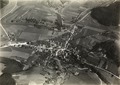 Photographie aérienne de Walter Mittelholzer (1922).