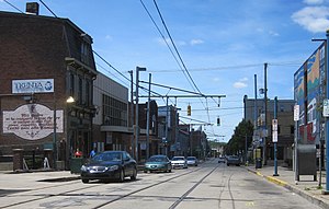 East Warrington Avenue in the Allentown neighborhood of Pittsburgh