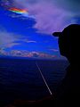 Fire rainbow right off the coast of Carrillo