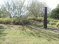 Monument to the fallen Maj. Brown