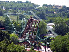 Sequoia Magic Loop à Gardaland.