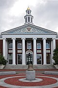 Baker Library, Harvard Business School, Harvard University, Allston, Boston, Massachusetts, 1925-27.