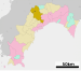 伊野町在高知县的位置