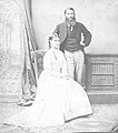 J.S. Phillpotts with wife Marian, c. 1870