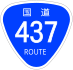 National Route 437 shield