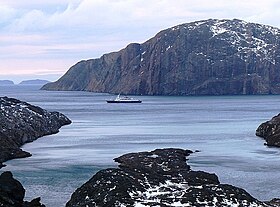 Vue des Torngat Mountains, dans l'île de Killiniq