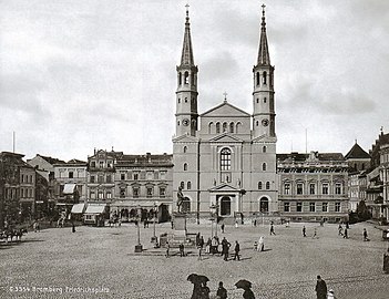 View of the Jesuit ensemble ca 1895