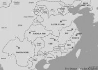 Later Liang in 907 AD