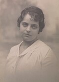 Maria Moscisca in 1918