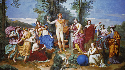 Mengs, le Parnasse, 1761, villa Albani de Rome