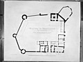 Plan de l'ensemble en 1887, rez-de-chaussée.