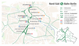 Voir la carte de la ligne.