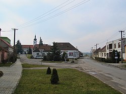 Centre of Olbramkostel