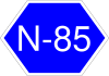 National Highway 85 shield}}