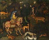 Pisanello: Vision of St. Eustace, 1435