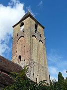 Le clocher de l'église Saint-Martin.