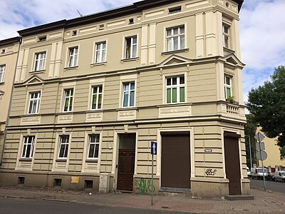 Facade on Pomorska street