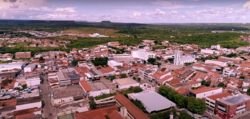 View of the center of Araripina