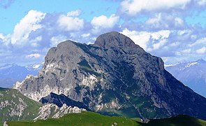 Vue depuis le sud.