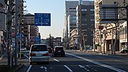 起点の広小路交差点 千葉県千葉市中央区