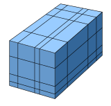 3-D rectilinear grid