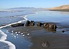 Shipwreck of the King Philip at Ocean Beach