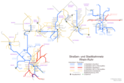 Stadtbahnnetz Rhein-Ruhr